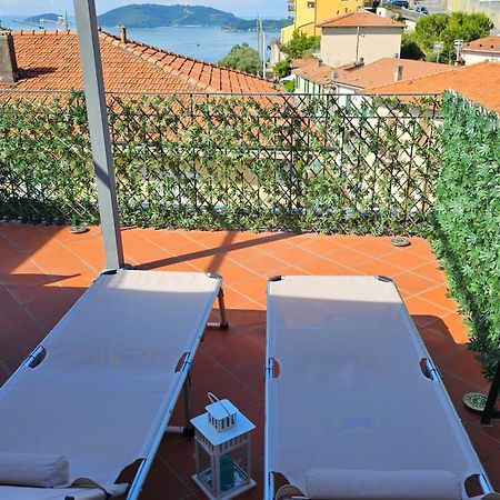 דירות Pitelli La Terrazza Sul Golfo Dei Poeti Con Vista Mare מראה חיצוני תמונה
