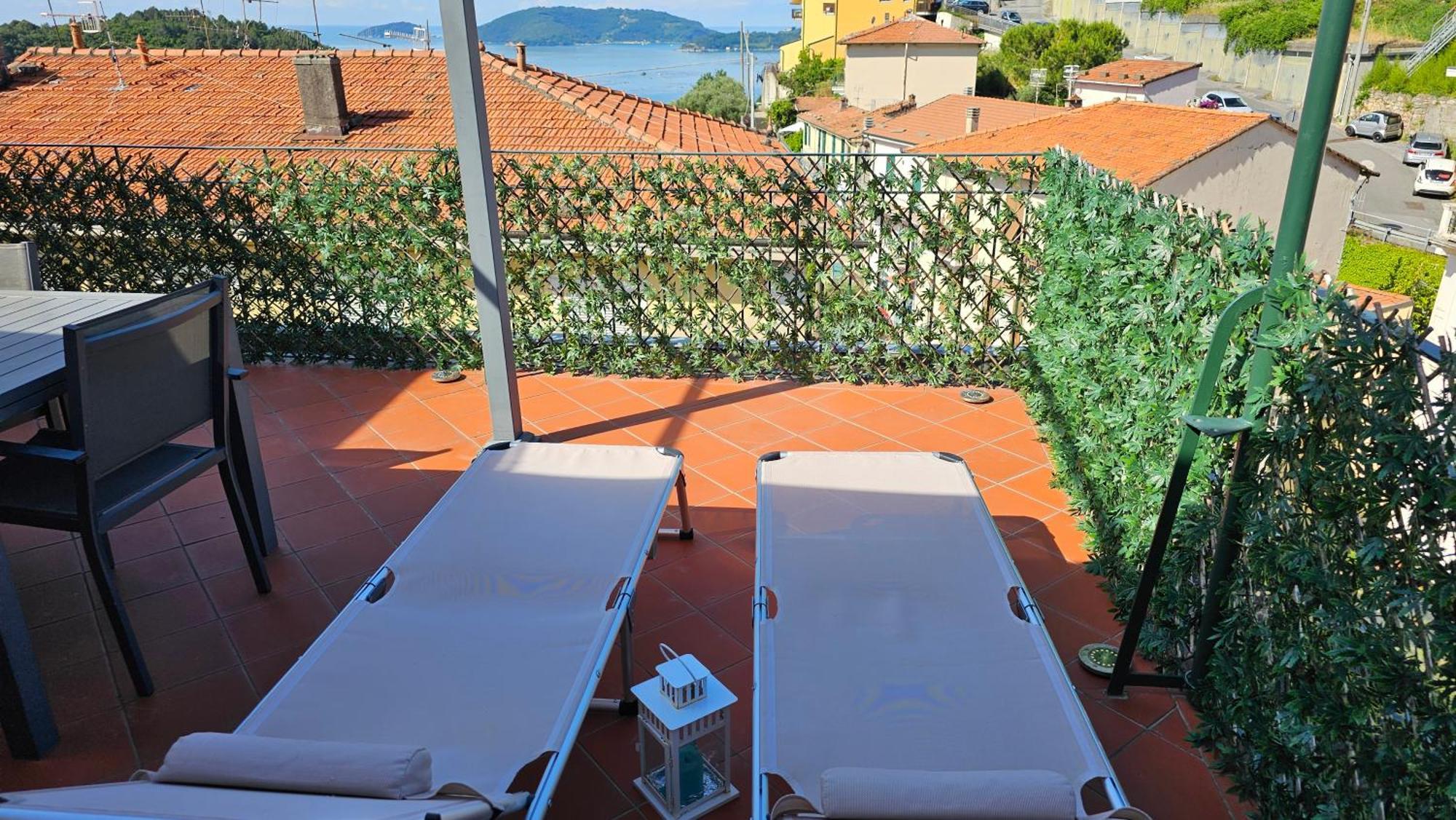 דירות Pitelli La Terrazza Sul Golfo Dei Poeti Con Vista Mare מראה חיצוני תמונה